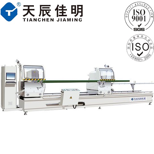 工業(yè)鋁型材加工設(shè)備任意角數(shù)控雙頭精密切割鋸LJB2B-CNC-500X5000 6000 鋁合金門(mén)窗設(shè)備廠(chǎng)家選擇